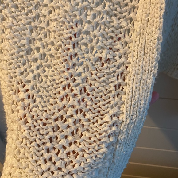 Chunky knit hooded open cardigan - Picture 3 of 3